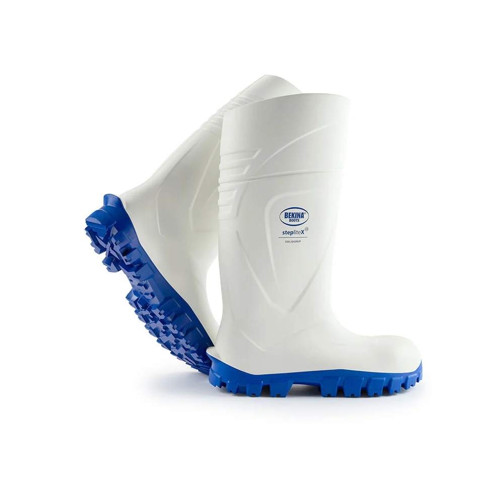 Bota Bekina Steplite Blanca