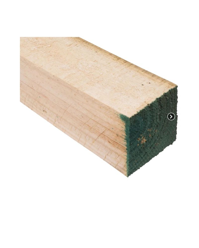 MADERA PINO BRUTO 4 X 4 X 3.20