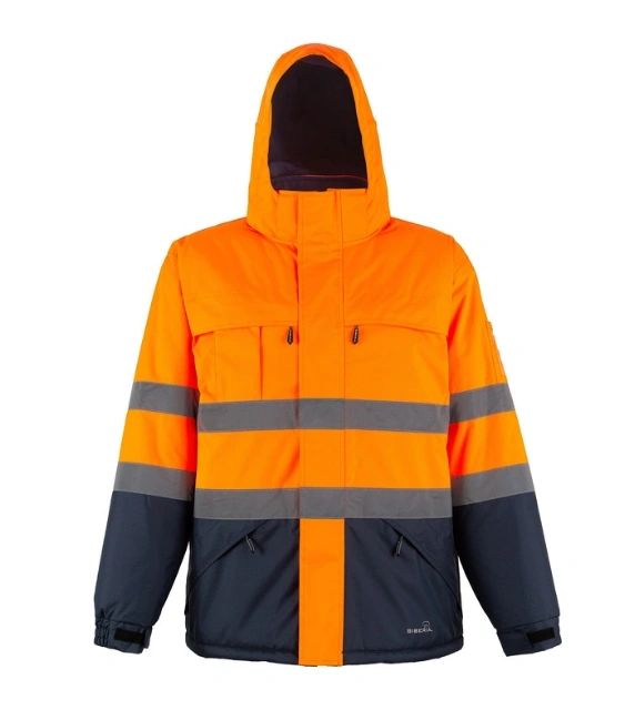 PARKA BICOLOR NARANJO-AZUL NEBRASKA CERTIFICADA SIBERIA - NPZ001