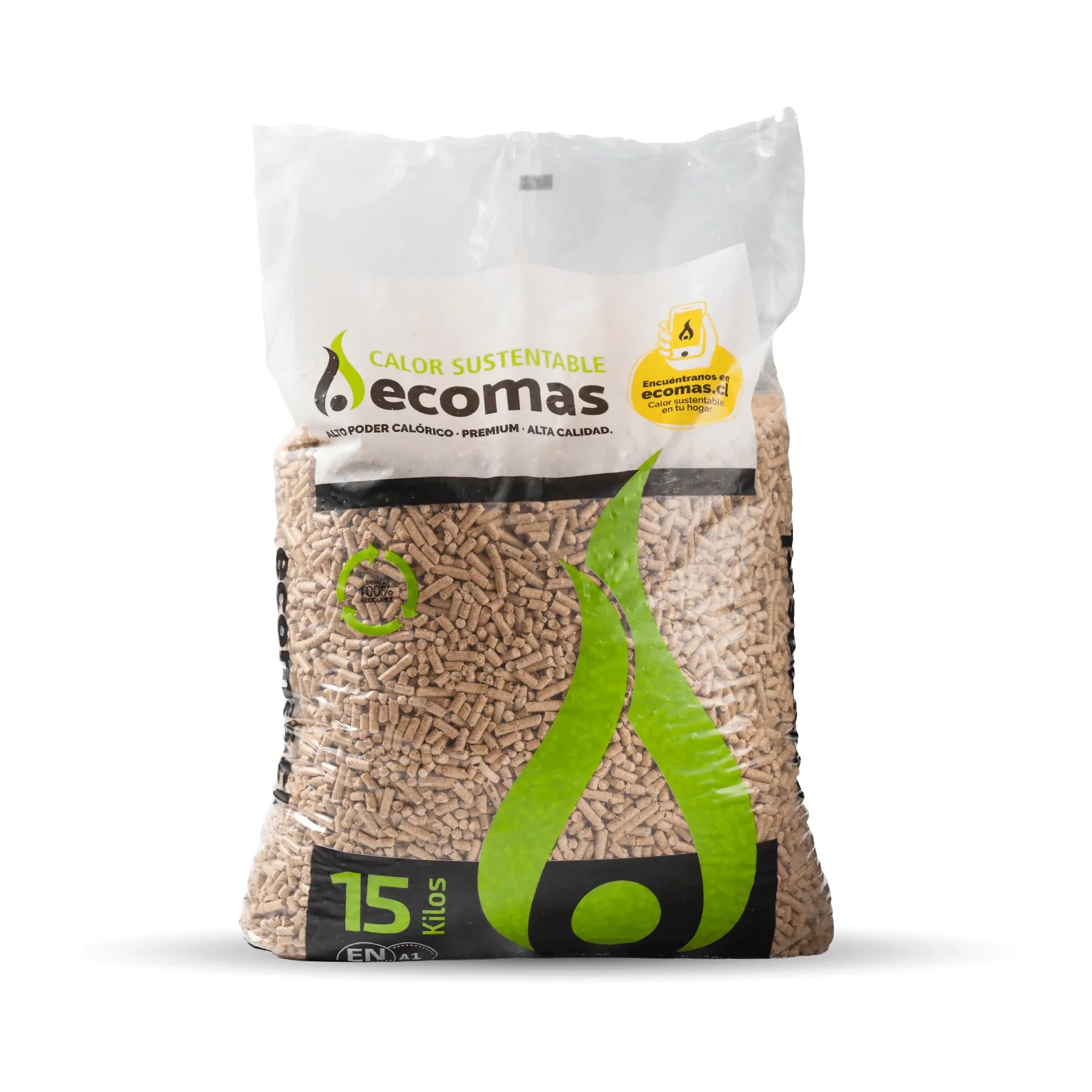 PELLET ECOMAS 15KG
