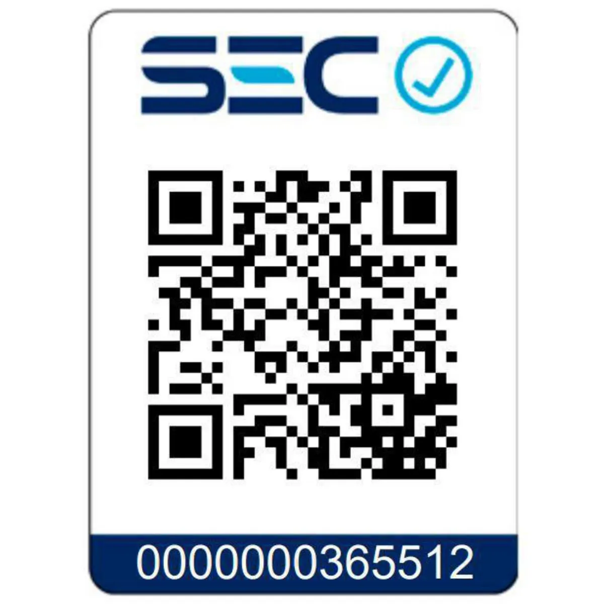 Sello de certificación SEC de Taladro Percutor Alambrico 900W Bauker